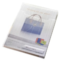 Mapa plastic cu etichetă Combi File Jumbo A4 200 microni set 3 buc