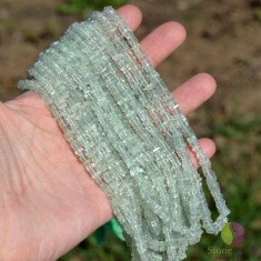 Sirag fluorit verde patratele 5-6mm 40cm