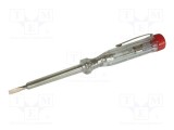 Tester tensiune plată izolată 65mm 120-250VAC C.K