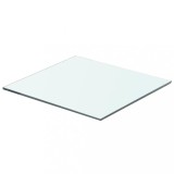 Gossi raft din sticla transparenta, 40 x 30 cm