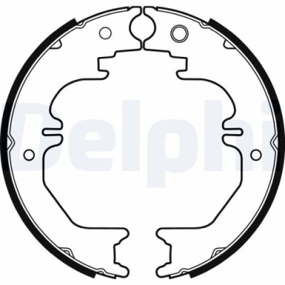 Saboti frana Lexus Lx; Toyota Land Cruiser 100, Land Cruiser 80, 470, 4.2 TD, 4.7, 4.7, 4.2 TD, 4.2 TD 24V, punte Spate, Delphi foto