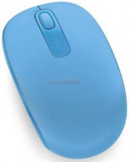 Mouse Microsoft Wireless Mobile 1850 (Albastru deschis) foto