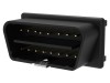 Conector de diagnosticare OBD II neagră 12V