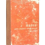 MANUAL PENTRU PREGATIREA MILITARA GENERALA A TINERETULUI-NECUNOSCUT-262525