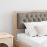 vidaXL Tăblie cap Altele Maroniu și taupe 180 cm Lemn masiv de pin 878997