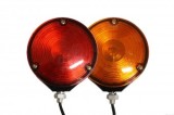 Lampa Semnalizare Laterala Rosu/Galben Pablo Lollipop Britax - Sub Oglinda, Omologata BA15s