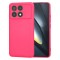 Husa silicon Xiaomi Poco F6 Pro Techsuit SoftFlex, fucsia