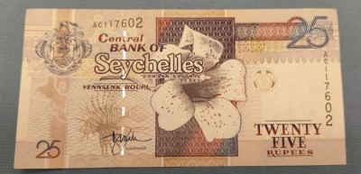 Seychelles - 25 Rupees (2008) foto