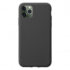 Husa Cover Cellularline Silicon Soft pentru iPhone 11 Pro Max Negru foto