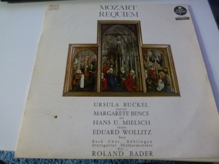 Requem -Mozart,vinil