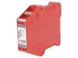 Releu de siguranță CS 24VAC 24VDC pentru șină DIN