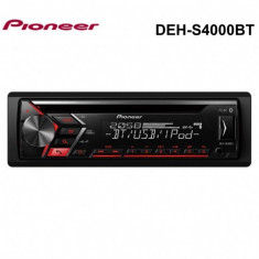 Radio CD Player auto S4000UB 4x50W, FM, USB, Aux, Bluetooth, IPod/IPhone, Android foto