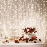 Cumpara ieftin Perdea de lumini cu LED-uri, cu legare &icirc;n serie, 2x2 m, IP44, Home