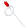 Pompa Manuala Transfer Lichide: Vin, Benzina, Apa, Ulei - Furtun 59cm, Tub Admisie 40cm, Diametru 14mm