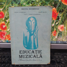 Educație muzicală, manual clasa VI, Ciurumelescu, Rausch..., București 1995, 002