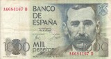 SPANIA 1.000 pesetas 1979 VF!!!