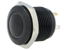 Comutator anti-vandalism Poz 2 SPST-NO 2A 36VDC IP65 roșu