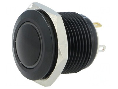 Comutator anti-vandalism Poz 2 SPST-NO 2A 36VDC IP65 roșu foto