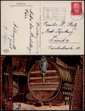 Germany REICH 1932 postcard stationery Heidelberg to Zurich - Slogan D.906