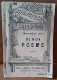 Cinci poeme - Haralamb G. Lecca
