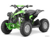 ATV electric Hecht 51060 Green, baterie 36V/12 h, viteza maxima 35 km/h, motor 1060W, autonomie 18km (Verde)