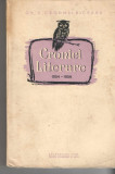 Cronici literare 1954-1956 Ov. S. Crohmalniceanu Ed. de Stat pt Lit si Arta 1957, Alta editura