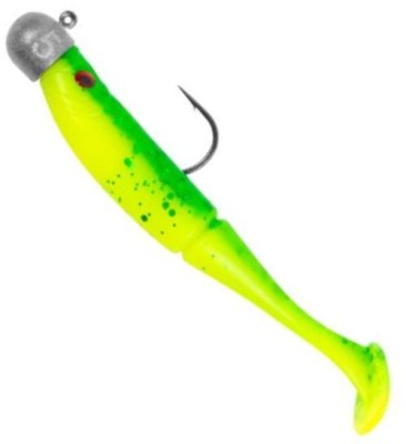 Swimbait ZEBCO Demonic Power Shads, Fluoro, 5g, 7.5cm, 1buc/pac foto