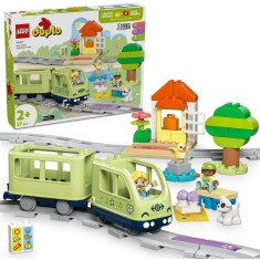LEGO&reg; DUPLO - Tren de aventura interactiv 10427, 57 piese