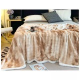 Cumpara ieftin Patura Cocolino Cu Bordura Alba - Bej Pestrit - JOJ651