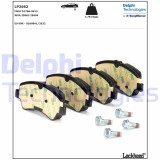 DELPHI LP2662 set placute frana,frana disc