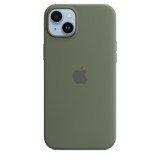 Cumpara ieftin Husa de protectie Apple Silicone Case with MagSafe pentru iPhone 14 Plus, Olive