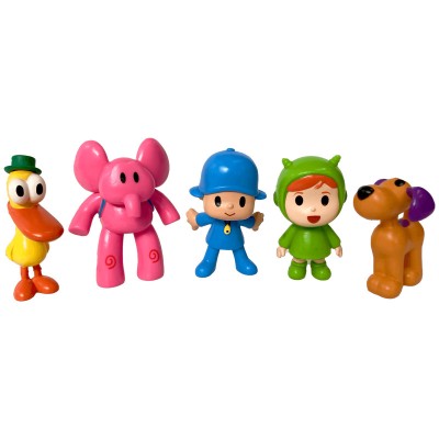 Set 5 Figurine Comansi Pocoyo foto