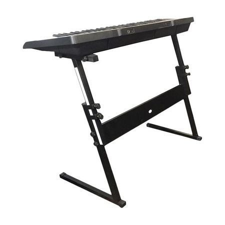 Stativ din metal pentru orga in forma Z, cu inaltime reglabila