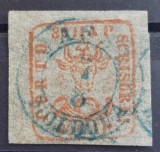 Romania 1858 - Cap de Bour 80 parale