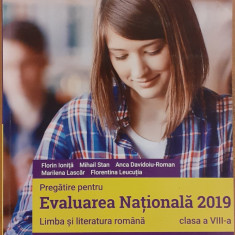 Pregatire pentru evaluarea nationala 2019 Limba si literatura romana clasa a VIII-a