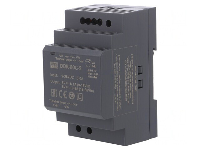 Convertor DC/DC 54W 5V 10.8A
