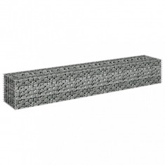 Strat Inălțat Gabion 180 x 30 x 30 cm Oțel Galvanizat 145633