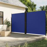 Copertina laterala retractabila, albastru, 220x1000 cm GartenMobel Dekor, vidaXL