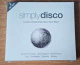 Simply Disco compilatie 2CD (Gloria Gaynor, Chic, Heatwave)