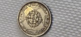 Portugalia - SAO TOME PRINCIPE ... 10 escudos 1951 , argint 12,54 grame , detalii foarte bune