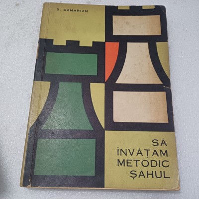 S.SAMARIAN- SA &amp;Icirc;NVATĂM METODIC SAH-1965 S4. foto