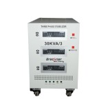 Stabilizator automat de tensiune trifazat 30KVA, 24KW cu servomotor Breckner Germany