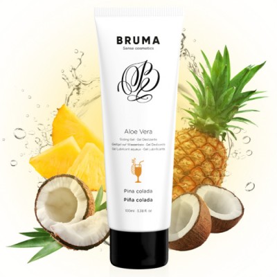 BRUMA - ALOE VERA SLIDING GEL PINA COLADA FLAVOR 100 ML foto