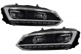 Faruri LED Light Bar compatibile cu VW POLO 6R 6C (2010-2017) Semnalizare Dinamica Matrix Design