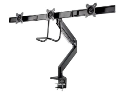 Suport monitor GEMBIRD pentru 3 monitoare 1-6kg, 17-27 inch foto