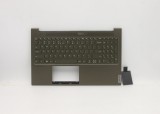 Carcasa superioara cu tastatura palmrest Laptop, Lenovo, Yoga Creator 7-15IMH05 Type 82DS, 5CB0Z31021, 4BLS5TALV10, FALS5001010, Dark Moss, iluminata,