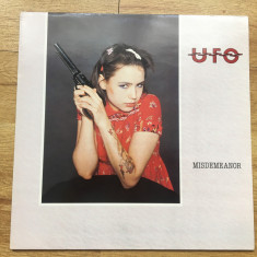 UFO - MISDEMEANOR (1985,CHRYSALIS,UK) vinil vinyl