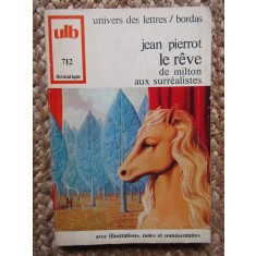 Le r&ecirc;ve de Milton aux surr&eacute;alistes - Jean Pierrot