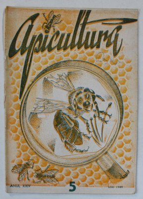 APICULTURA , REVISTA DE INDRUMARE APICOLA , NR. 5 , 1949 foto