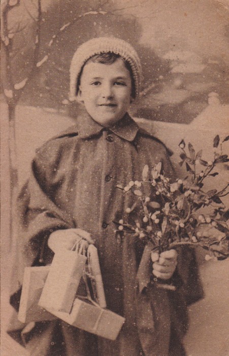 CARTE POSTALA circulata IAN.1925